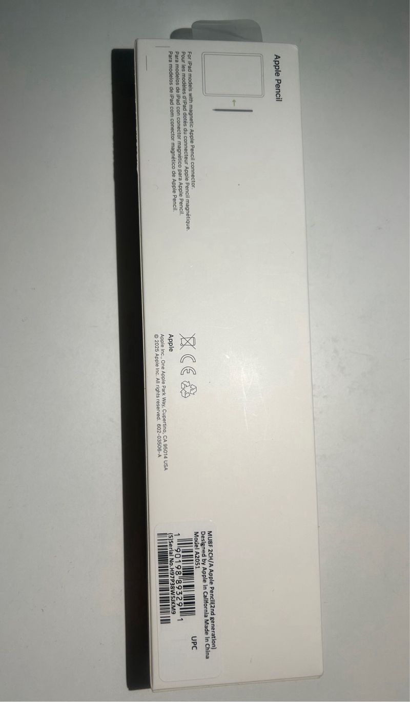 Apple Pencil 2ª Gen MU8F2CH/A afbeelding 2