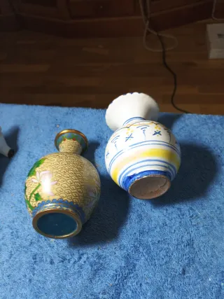 Lote de 4 figuras de porcelana