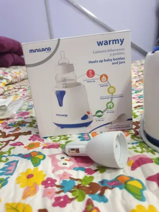Calienta biberones Miniland WarMy para coche y cas