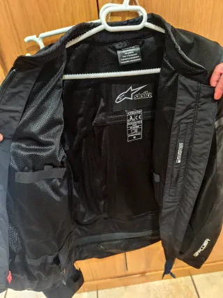 Chaqueta Moto Alpinestars Negra