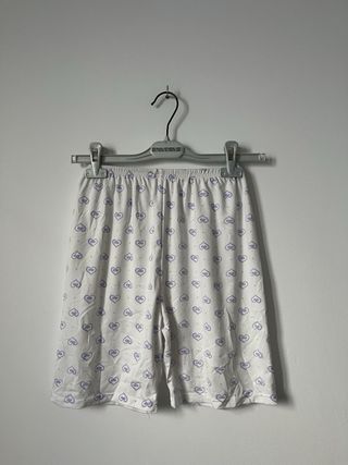 Pijama suave con estampado de gatito