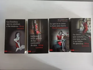 Saga Millenium completa 4 libros Stieg Larsson