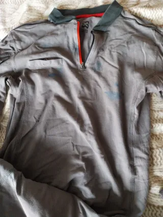 2 Camisetas Manga Larga Wurth Gris