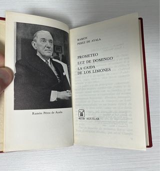 Prometeo de Pérez de Ayala. Aguilar