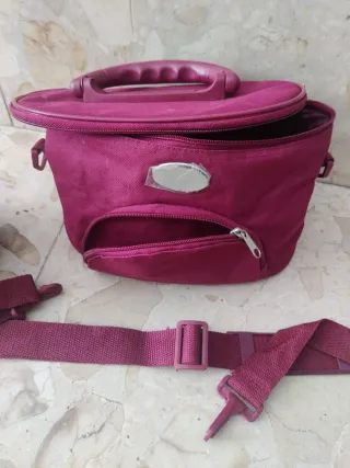 Neceser Morado y Rojo