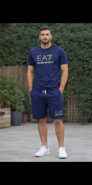 Conjunto Emporio Armani Azul Tallas S-a.XXL