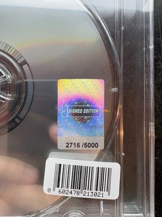 CD SMG Shiva E Sfera Ebbasta Numerato Autografato