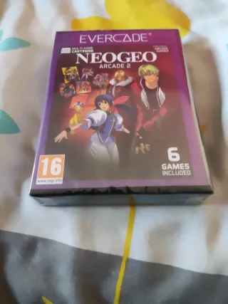 Evercade NeoGeo Arcade 2 Cartucho Juegos