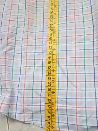 Camisa Renoir Manga Corta Talla M Cuadros