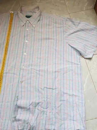 Camisa Renoir Manga Corta Talla M Cuadros