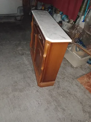 Cajonera Madera y Mármol