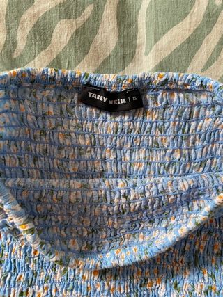 Minigonna Tally Weijl a fiori