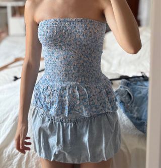 Minigonna Tally Weijl a fiori