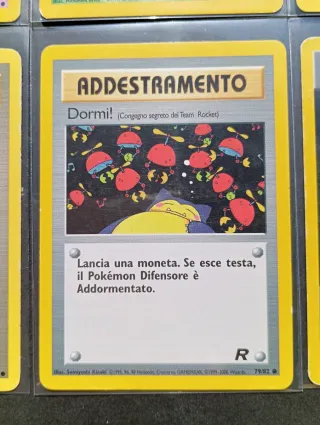 Carte dei Pokémon - Team Rocket