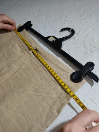 Pantalón Burberry Mujer Talla 40 Beige