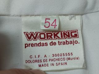 Mono Citroën Blanco Talla M