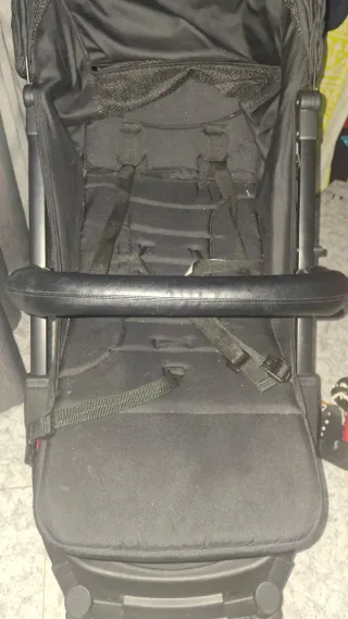 Silla de paseo negra