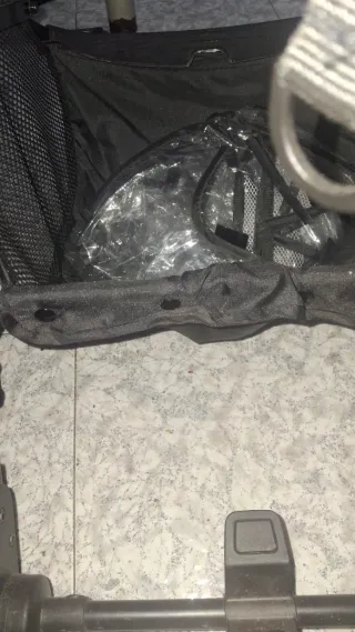 Silla de paseo negra