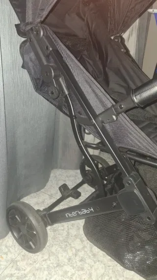 Silla de paseo negra