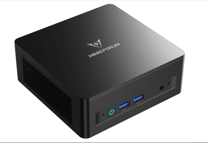 Minisforum UM760 Mini-PC Negro