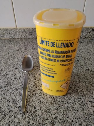 Contenedor Homologado Residuos Biológicos