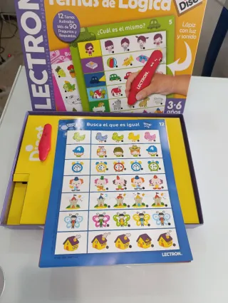 Juego Lectron Temas de Lógica Diset 3-6 años
