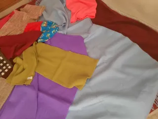 Lote de 10 chales bufandas