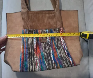 Bolso Étnico Tantrend Marrón Multicolor