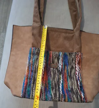 Bolso Étnico Tantrend Marrón Multicolor
