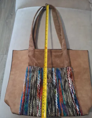 Bolso Étnico Tantrend Marrón Multicolor