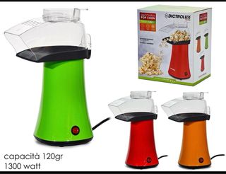 Macchina Pop Corn Dictrolux 1300W
