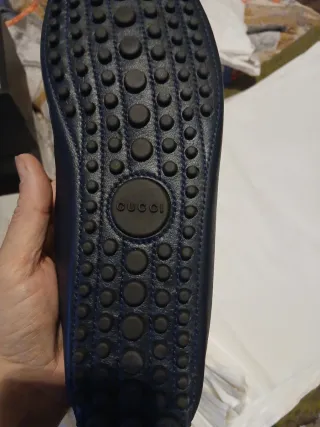 Mocassini con suola in gomma