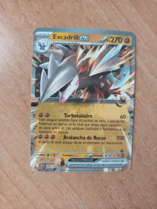 Carta Pokémon Excadrill EX 270 HP