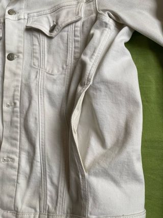 Giacca Denim Calvin Klein Jeans Bianca