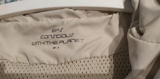 Parka color hueso, talla 40 - S de El Corte Ingles