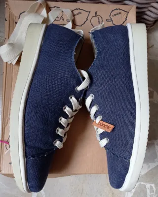 Scarpe Panchic donna blu/panna num. 39