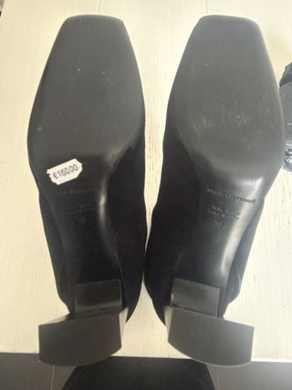 Tronchetto scamosciato Mattia Capezzani nero