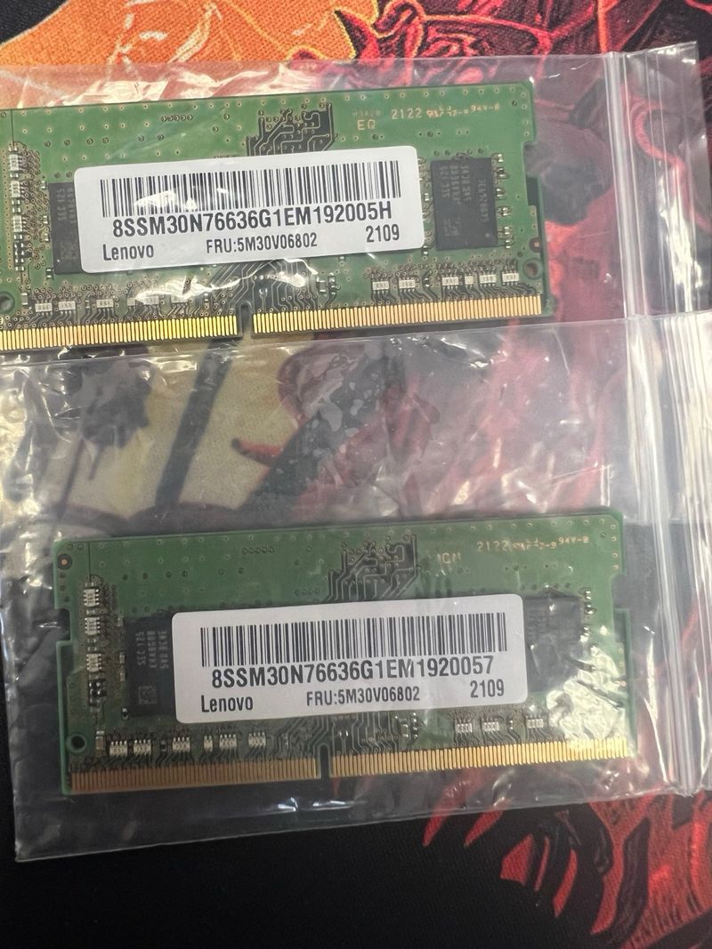 2x Samsung DDR4 8GB 3200MHz SODIMM afbeelding 3