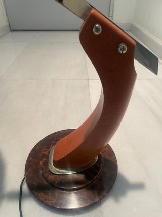 Lámpara Fase President Dorada y Marrón