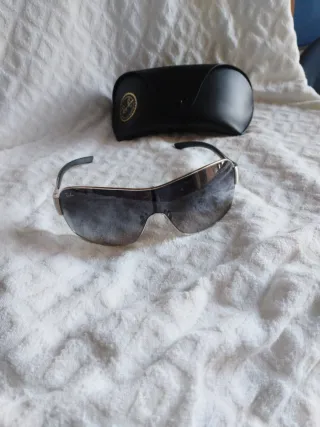 M1051 Ray-Ban RB3392 Mascherina Argento Nero grand