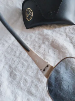 M1051 Ray-Ban RB3392 Mascherina Argento Nero grand