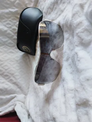 M1051 Ray-Ban RB3392 Mascherina Argento Nero grand