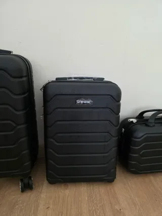 Pack 3 maletas negras