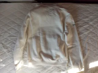 Sudadera Geographical Norway Blanca