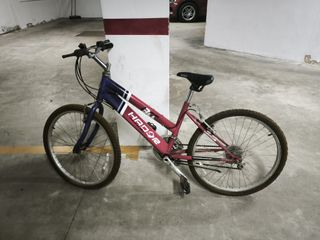 Bicicleta Montaña Hador Azul/Rosa