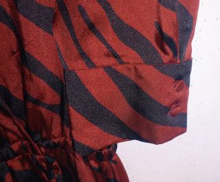 Vestido Zara Animal Print Talla S