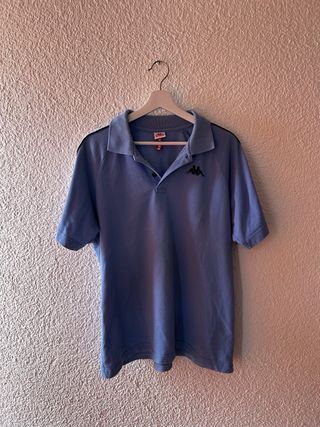 Polo Kappa Talla XL Azul
