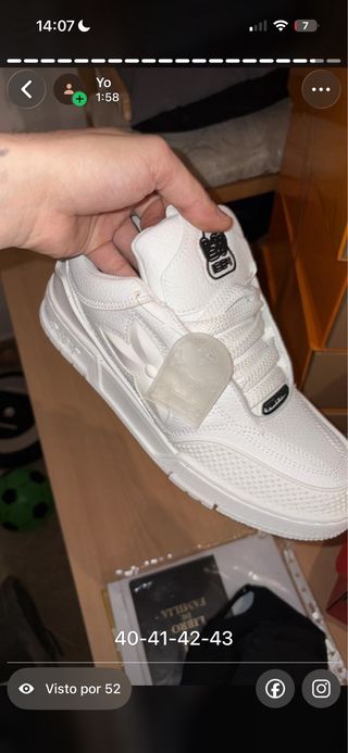 Zapatilla louis vuitton