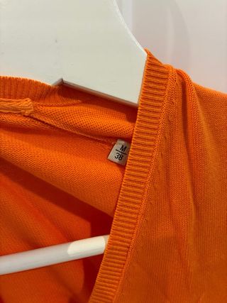 Jersey fino naranja perfecto primaverMassimo Dutti