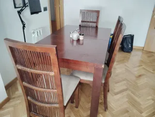 Comedor Expormim: Mesa y 4 Sillas Aprovechar